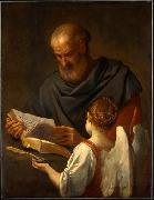 Saint Matthew and the Angel CANTARINI, Simone